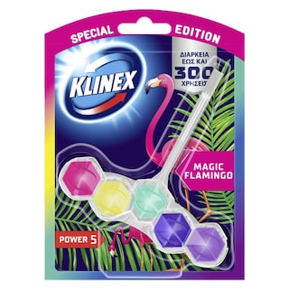 KLINEX | WC Block Power 5 Magic Flamingo 50g