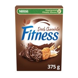 FITNESS | Δημητριακά Ολικής Άλεσης Με Μαύρη Σοκολάτα 375gr