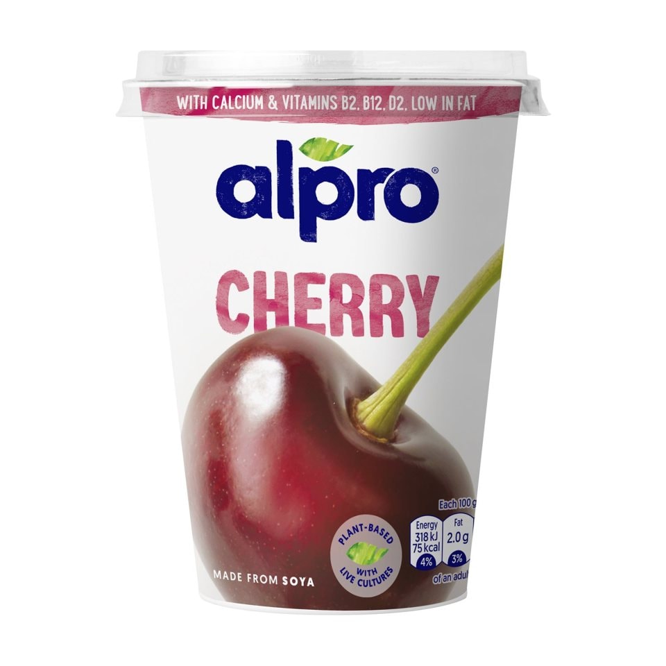 ALPRO Φυτικό Επιδόρπιο Σόγιας Κεράσι 500g