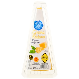 ΑΒ ΕΠΙΛΟΓΗ | Τυρί Grana Padano ΠΟΠ Ιταλίας 200g