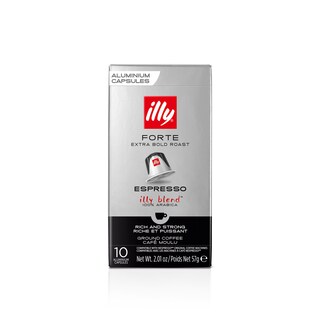 ILLY | Κάψουλες Καφέ Espresso Forte 10x5.7g
