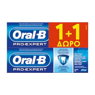 ORAL B | Οδοντόκρεμα Professional Protection 75ml 1+1 Δώρο