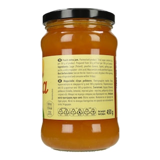 GUSTONA | Μαρμελάδα Έξτρα Ροδάκινο 450g