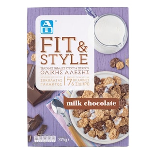 ΑΒ | ΔΗΜΗΤΡΙΑΚΑ FIT AND STYLE CHOCO 375 GR