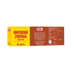 ELITE | Φρυγανιές Σίκαλης Χωρίς Αλάτι 4x90g