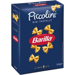 BARILLA | Pasta Mini Farfalle Piccolini 500g