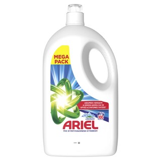 ARIEL | Υγρό Πλυντηρίου Ρούχων Alpine 100 Μεζούρες