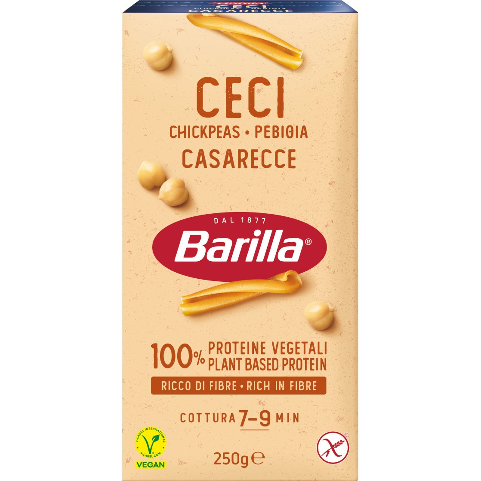 BARILLA Casarecce από Ρεβίθια 250g