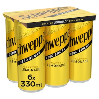 SCHWEPPES | Λεμονάδα Ζero Περγαμόντο & Ιβίσκος 6x330ml