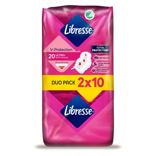 LIBRESSE | Σερβιέτες Ultra Normal Wings 20 Τεμάχια