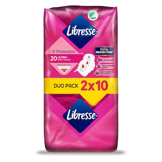 LIBRESSE | Σερβιέτες Ultra Normal Wings 20 Τεμάχια