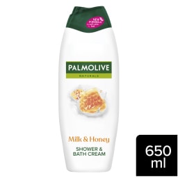 PALMOLIVE | Αφρόλουτρο Naturals Μέλι & Γάλα 650ml