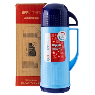 - | ΘΕΡΜΟΣ ΠΛΑΣΤΙΚΟΣ 450ML ΔΙΑΦΟΡΑ ΧΡΩΜΑΤΑ 1 ΤΕΜ