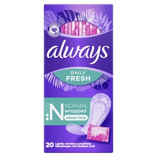 ALWAYS | Panty Liners Daily Fresh Normal 20 Pieces