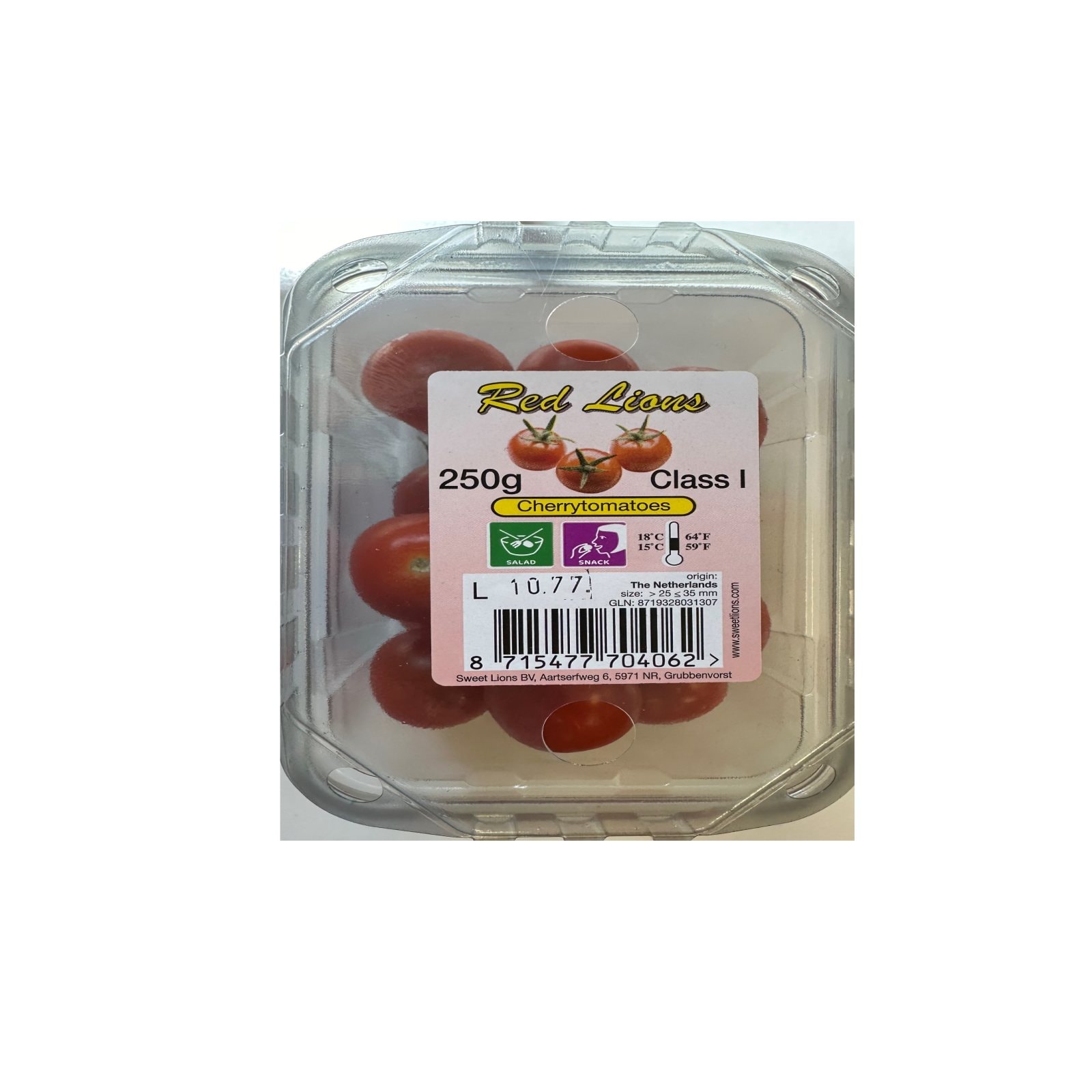 Τοματίνια Εισαγωγής 250g