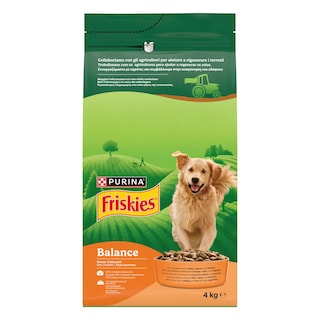 FRISKIES | Ξηρά Τροφή Σκύλου Κοτόπουλο & Λαχανικά 4kg
