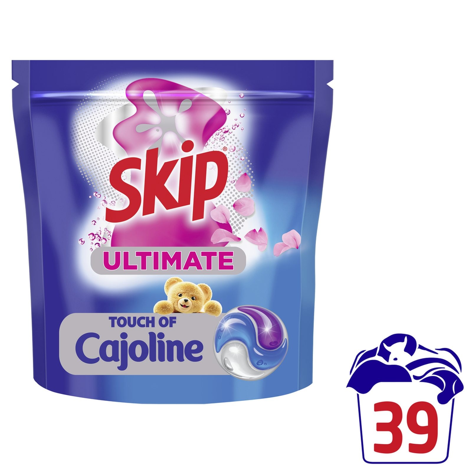 SKIP Kάψουλες Πλυντηρίου Ρούχων Ultimate Cajoline 39 Τεμάχια