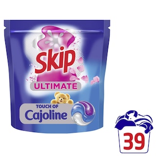 SKIP | Kάψουλες Πλυντηρίου Ρούχων Ultimate Cajoline 39 Τεμάχια
