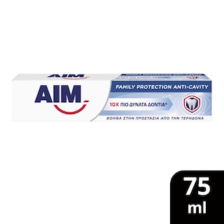 AIM | Οδοντόκρεμα Family Protection Anticavity 75 ml