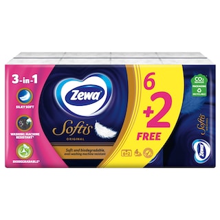 ZEWA | SOFTIS | ΧΑΡΤΟΜΑΝΤΗΛΑ ΤΣΕΠΗΣ 75 ΦΥΛΛΑ