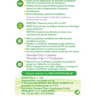 ΑΡΚΑΔΙ | ΣΚΟΝΗ ΠΛΥΝΤΗΡΙΟΥ ΡΟΥΧΩΝ ΝΙΦΑΔΕΣ ΠΡΑΣΙΝΟ ΣΑΠΟΥΝΙ 20 ΜΕΖ 20 ΜΕΖ