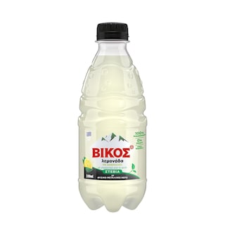 ΒΙΚΟΣ | Λεμονάδα με Ανθρακικό Στέβια Φιάλη 330ml