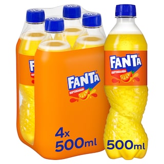 FANTA | Αναψυκτικό Πορτοκαλάδα Φιάλη 4x500ml