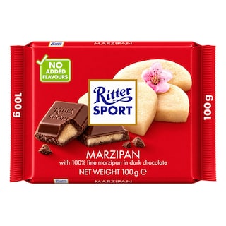 RITTER | Μαύρη Σοκολάτα Marzipan Πάστα Αμυγδάλου 100g