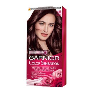 COLOR SENSATION | ΒΑΦΗ ΜΑΛΛΙΩΝ ΣΕΤ 4.15 ΠΑΓΩΜΕΝΟ ΣΟΚΟΛΑΤΙ 60 ML