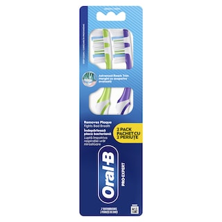 ORAL B | Οδοντόβουρτσα Pro Deep Clean Μέτρια 2 Τεμάχια