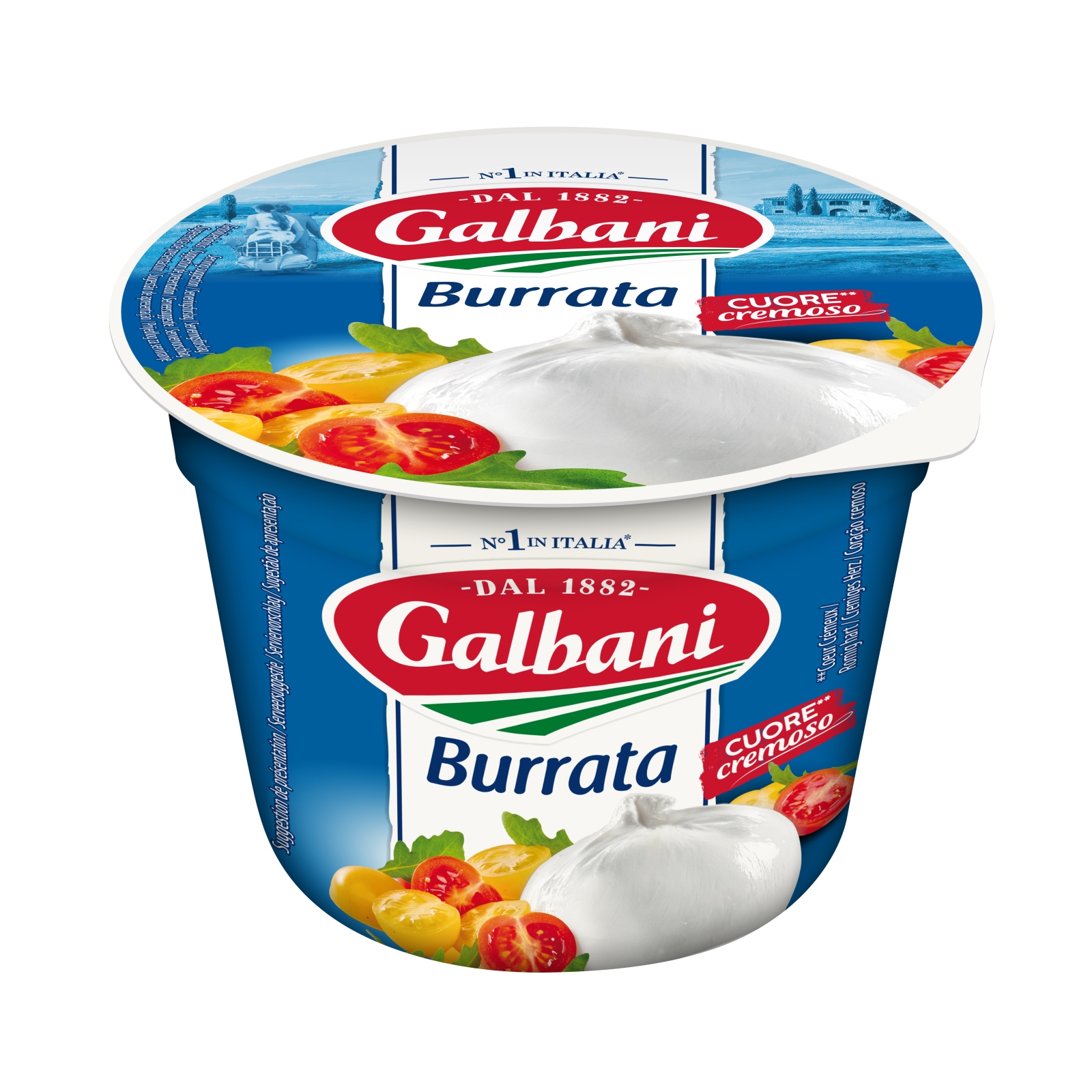 Τυρί Burrata Galbani Ιταλίας 150g