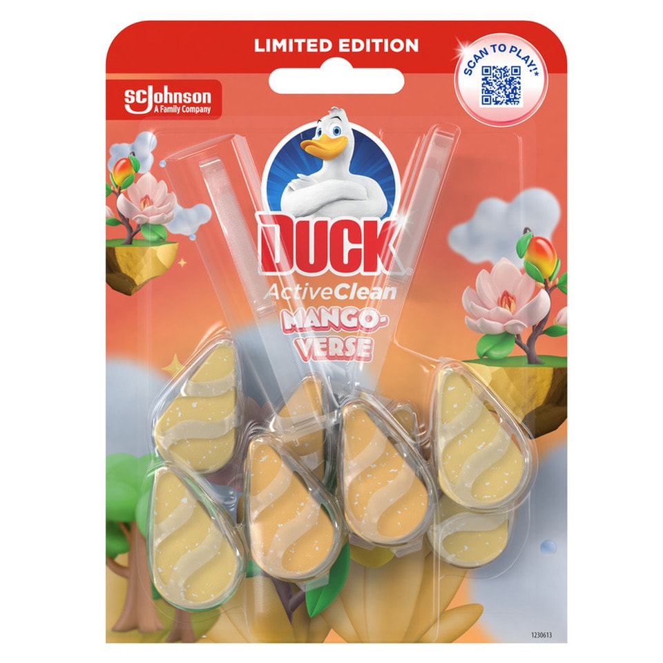 DUCK WC Block Active Clean Mango Verse 2x38.6g