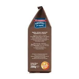 KRISPIES | Παξιμάδια Krispies Χαρούπι 200g