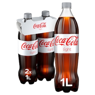 COCA COLA | LIGHT | Soft Drink Cola Light Bottle 2x1lt