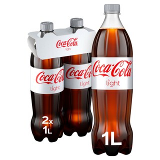 COCA COLA | LIGHT | Αναψυκτικό Cola Light Φιάλη 2x1lt