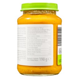 NATURES PROMISE BIO | Παιδική Τροφή Bio Πουρές Λαχανικών με Μοσχάρι 190g