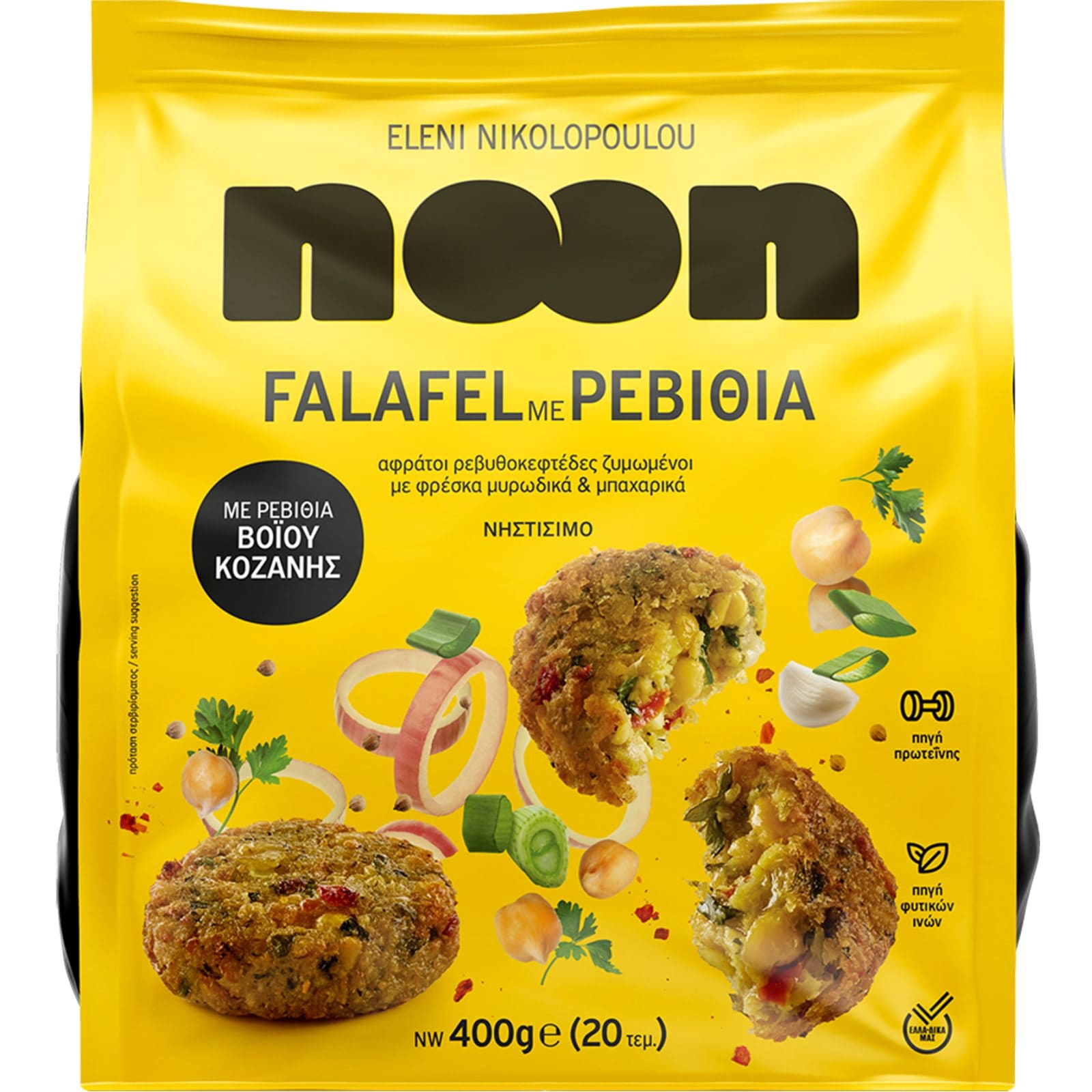 ΝΙΚΟΛΟΠΟΥΛΟΥ Noon Φαλάφελ με Ρεβίθια Vegan 400g