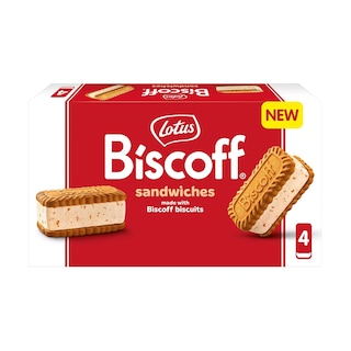 LOTUS | Παγωτό Biscoff Sandwich 4x43g