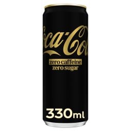 COCA COLA | ZERO | Αναψυκτικό Cola Zero Χωρίς Καφεΐνη 330ml