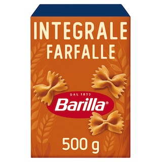 BARILLA | Pasta Farfalle Integrale Whole Wheat 500g