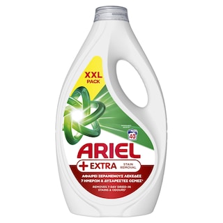 ARIEL | Υγρό Πλυντηρίου Ρούχων Extra Clean 40 Μεζούρες