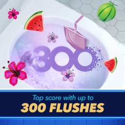 DUCK | WC Block Aqua Purple 4in1 Hibiscus Hyperspace 2x36g