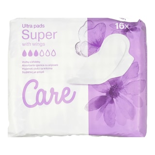 CARE | Σερβιέτες Ultra Super 16 Τεμάχια