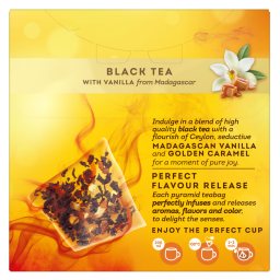 LIPTON | Τσάι Μαύρο Βανίλια Καραμέλα 20x1.7gr