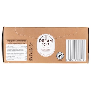 DREAM & CO | Παγωτό Ξυλάκι Classic Σοκολάτα 6x84g