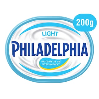 PHILADELPHIA Τυρί Κρέμα Light 200gr