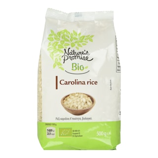 NATURES PROMISE BIO | Ρύζι Καρολίνα Bio 500g