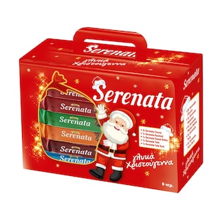 SERENATA | Γκοφρέτες Christmas Pack 192g