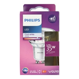 PHILIPS | Λάμπα Led GU10 3.5W Ψυχρό Λευκό 1 Τεμάχιο