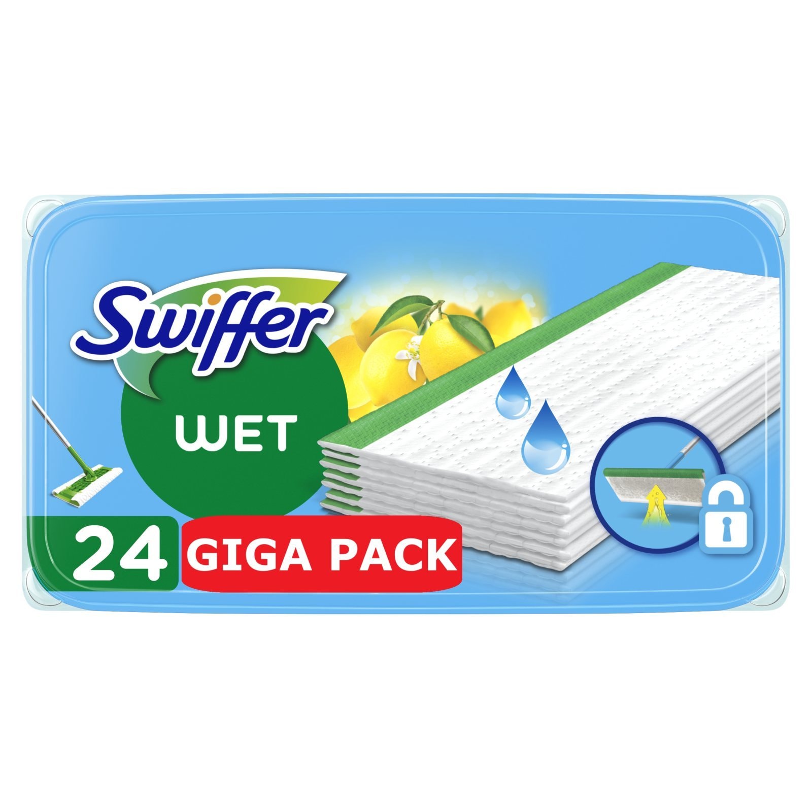 Υγρά Πανάκια Citrus Fresh Ανταλλακτικά 24 Τεμάχια